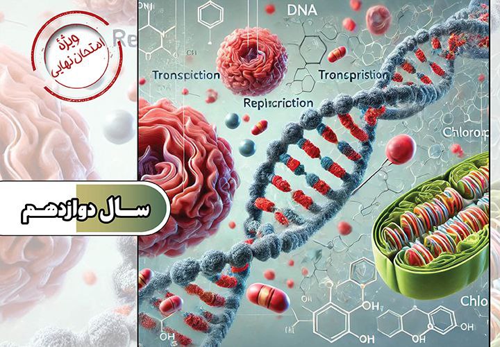 آموزش تشریحی زیست دوازدهم ویژه امتحان نهایی